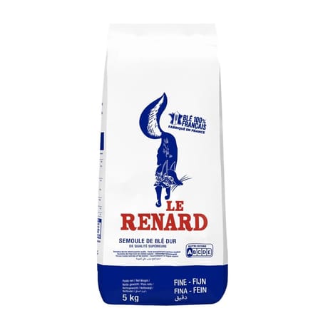 Le renard semoule de blé fine 5kg