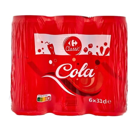 Carrefour classic' cola 6x33cl