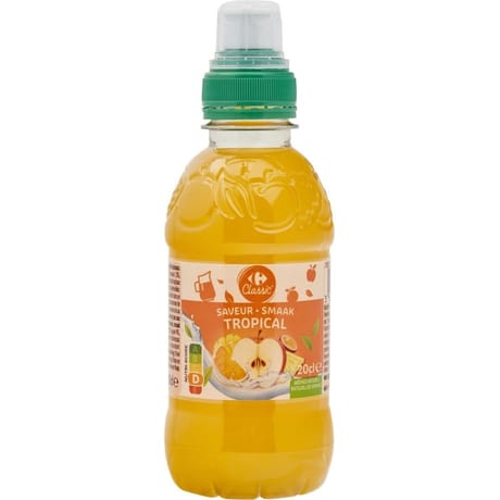 Carrefour classic' boisson saveur tropical 20cl
