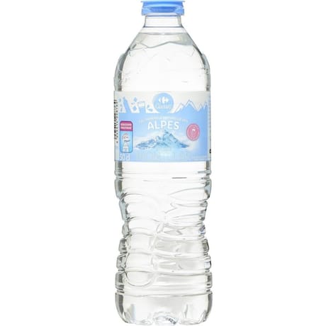 Carrefour classic' eau minérale naturelle des Alpes 50cl