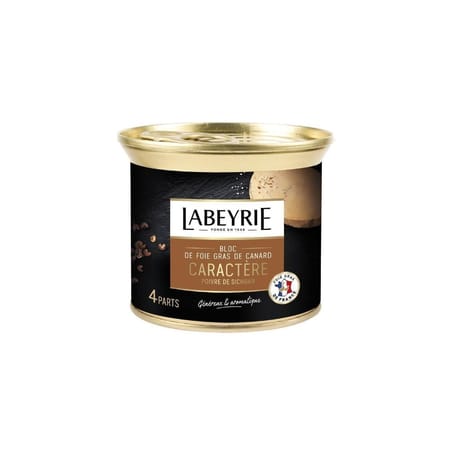 Labeyrie bloc de foie gras de canard caractere boite 150g
