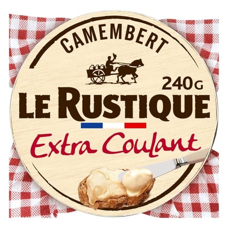 Le rustique camembert extra coulant 240g
