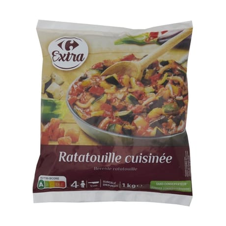 Carrefour extra ratatouille cuisinée 1kg