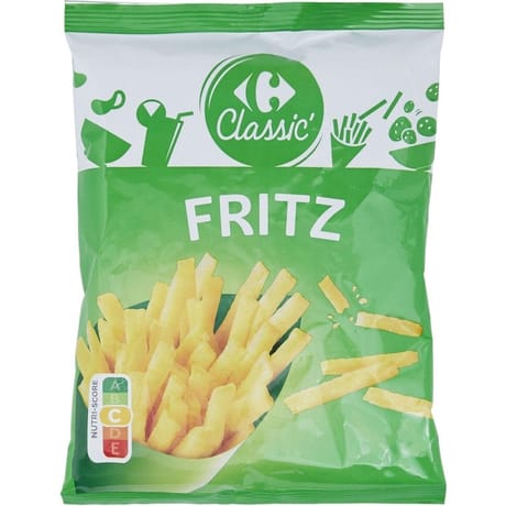 Carrefour classic' biscuit apéritifs salés fritz 80g