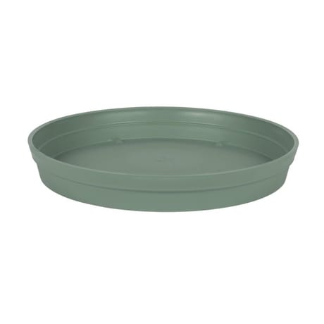 Soucoupe toscane diam 34.5 cm - vert laurier