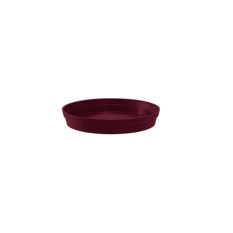 Soucoupe toscane diam 22.5 cm - bourgogne