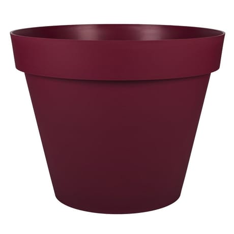 Pot toscane diam 60cm 76l - rouge bourgogne