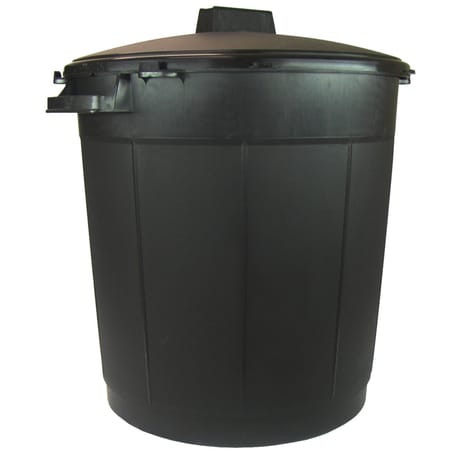 Poubelle de jardin 80 l noir