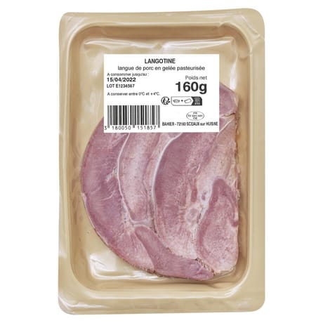 Langotine 1 tranche vpf 160g
