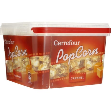 Carrefour popcorn caramel 400g