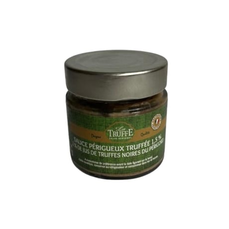 La truffe sauce perigueux-trufee 1.5% - 2% jus de truffe bocal 100g