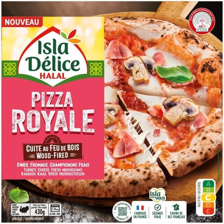 Isla Délice pizza royale halal 430g