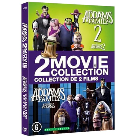 Coffret dvd famille addams 1+2