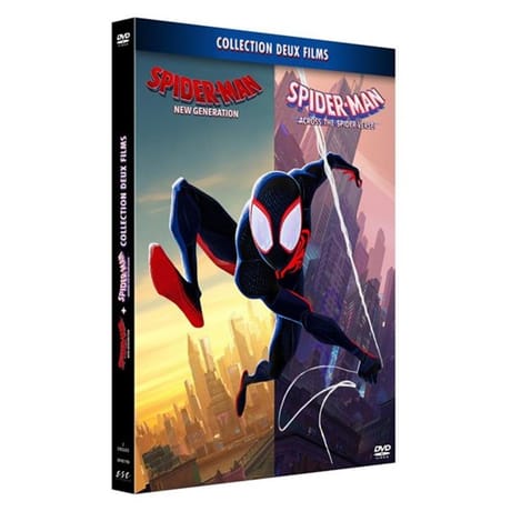 Coffret dvd spider-man : new generation + across the spider-verse