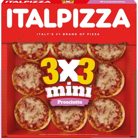 Italpizza pizza mini prosciutto 290g