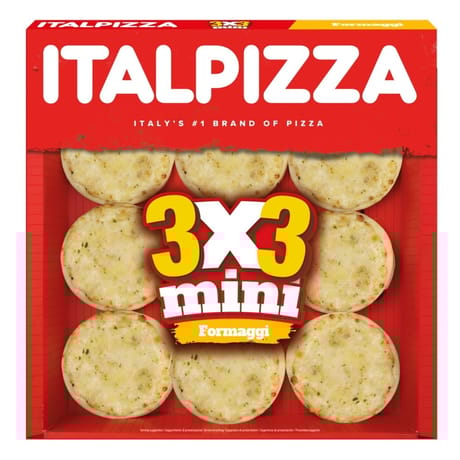 Italpizza pizza mini formaggi 290g