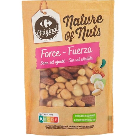 Carrefour original mélange force cacahuète fruits à coques 175g