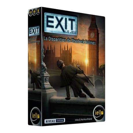 Escape game exit disparition de Sherlock Holmes (confirmé)