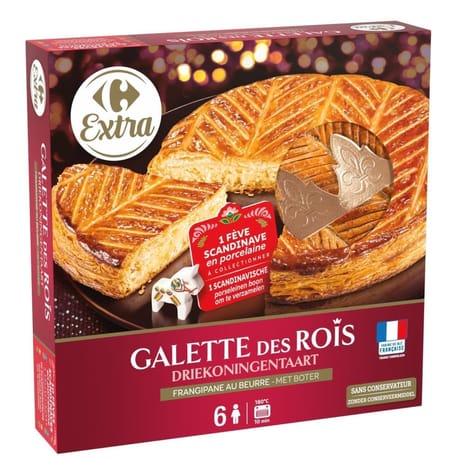 Carrefour extra galette frangipane 400g