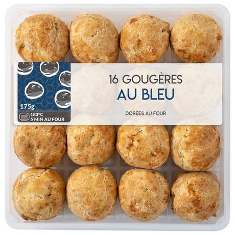 16 gougères au bleu 175gr
