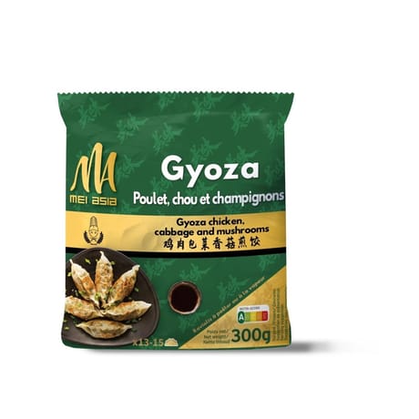 Mei Asia gyoza poulet chou et champignons 300g