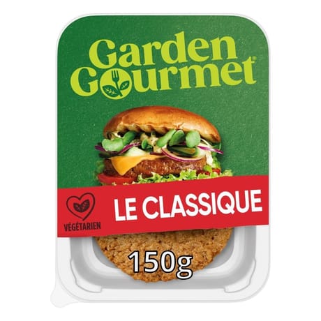 Garden gourmet le classique végétal soja & blé 150g