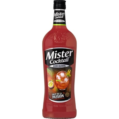 Mister cocktail fruit de la passion 75 cl 0%vol
