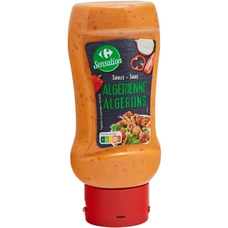 Carrefour sensation sauce algérienne 355g