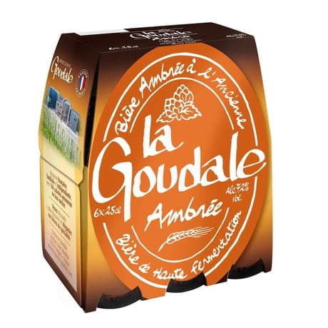 La goudale bière ambrée pack 6x25cl 7.2%