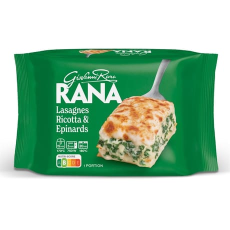 Rana lasagnes ricotta et épinards 350g