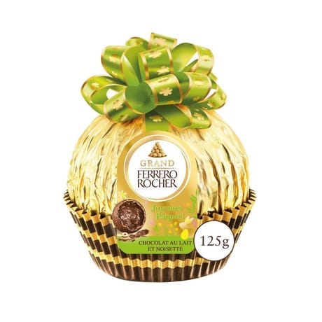 Ferrero grand rocher chocolat lait noisettes x1-125g
