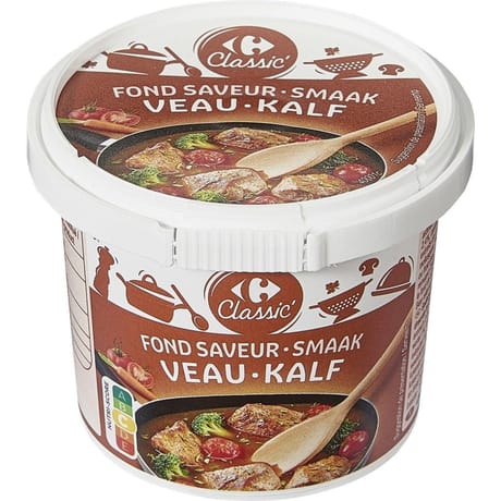 Carrefour classic' préparation culinaire fond de veau 110g
