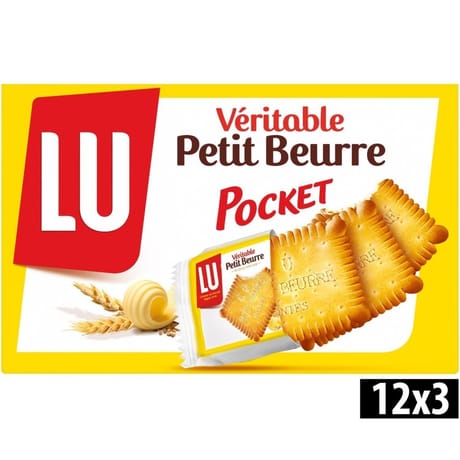 Lu petit beurre véritable  "dans la poche" 300g