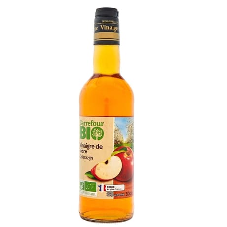 Carrefour Bio vinaigre de cidre 50cl