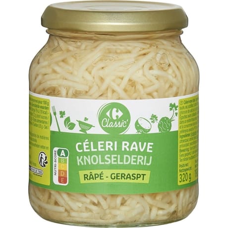 Carrefour Classic' céleri-rave râpé 190g