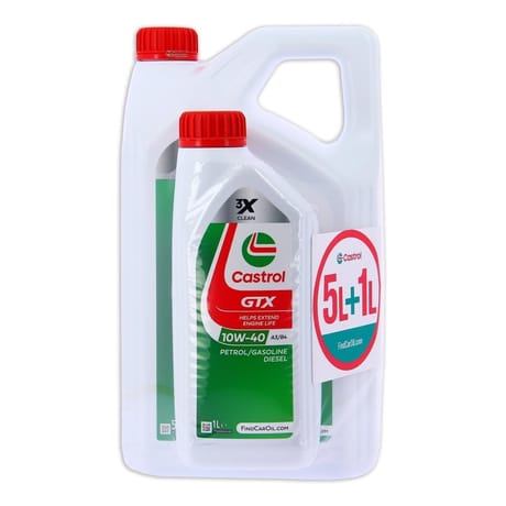 Castrol gtx 10w-40 a3/b4 5+1l