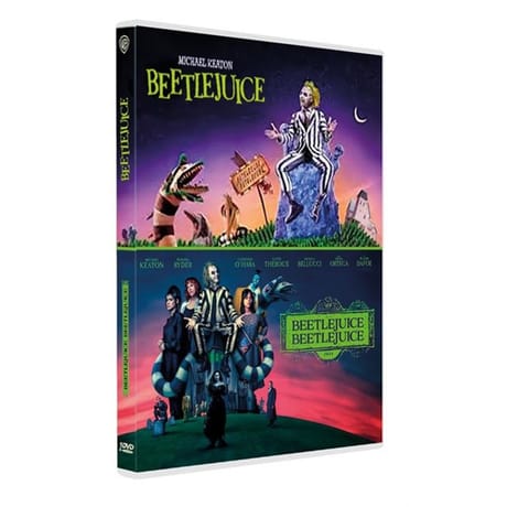 Coffret dvd beetlejuice 1+2