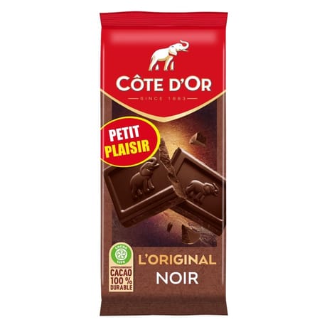 Côte d'or chocolat noir extra 100g