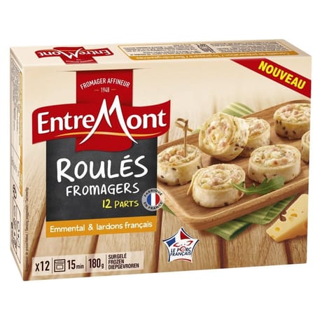 Entremont roulés fromagers 180g