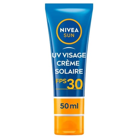 Nivéa sun crème protection solaire hydratante visage spf30 50ml