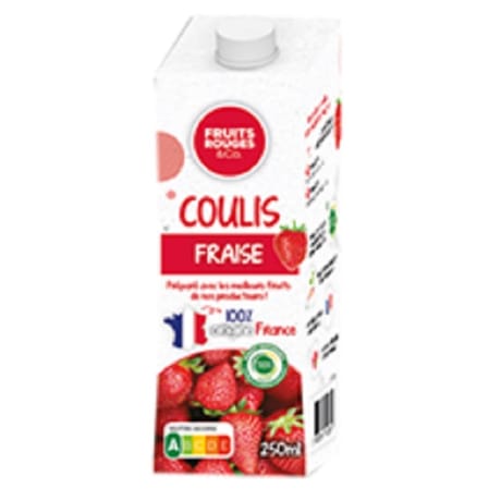 Coulis de fraise 250ml