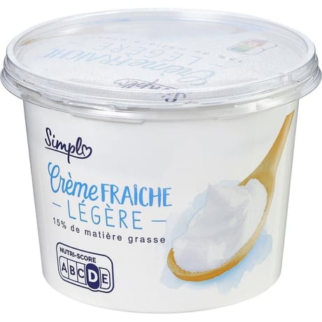 Simpl crème fraîche légère 15%mg 50cl