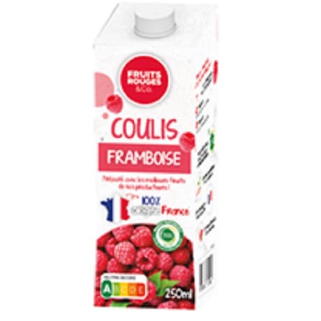 Coulis de framboise 500ml