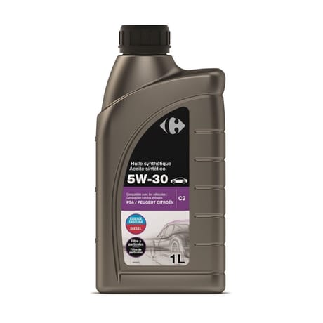 Carrefour huile 5w30 essence diesel fap c4 1l