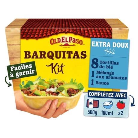 Old el paso kit pour panadillas sans piment 329g