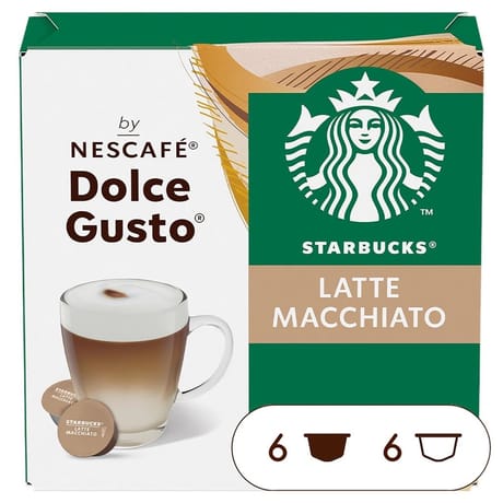 Starbucks by dolce gusto latte macchiatto 12 dosettes - 129gr