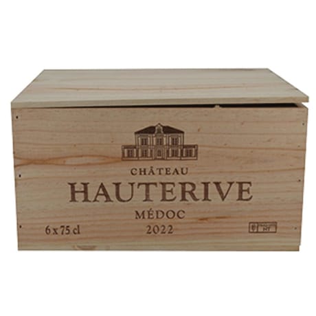 Médoc Rouge Château Hauterive 13% Vol. 6 x 75 cl