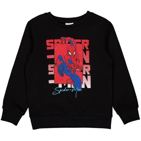 Sweat spiderman garçon NOIR SPIDERMAN 3 ANS