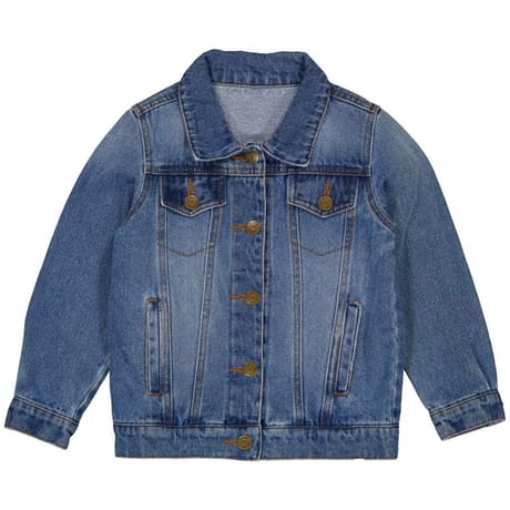 Veste jean fille STONE 8 ANS