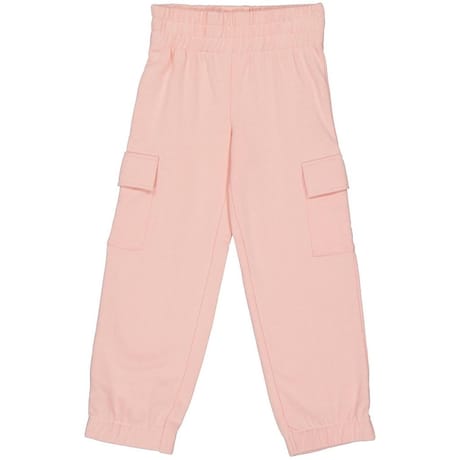 Pantalon sport cargo fille ROSE PASTEL 8 ANS